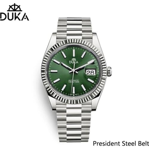 2021 New DUKA Wrist Watch Top Luxury Brand 100M Waterproof Mens Mechanical Watches Automatic Calendar Sapphire Glass men watch