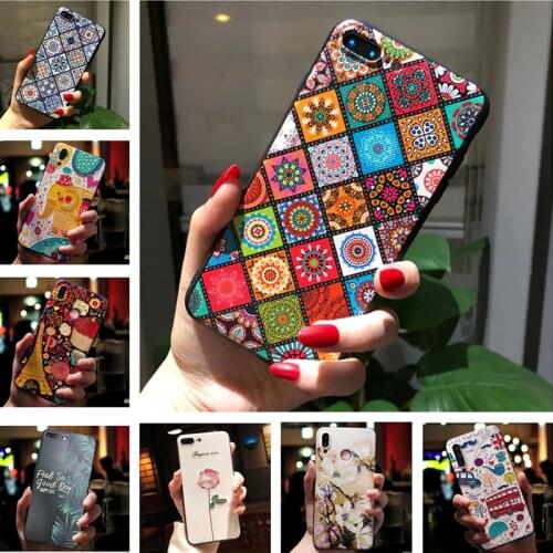 Flower Emboss Case For Samsung A70 Phone Case Soft Silicon Back Cover For Galaxy M51 M31S A20S A20 A30 A50 A50S A21S A51 A71