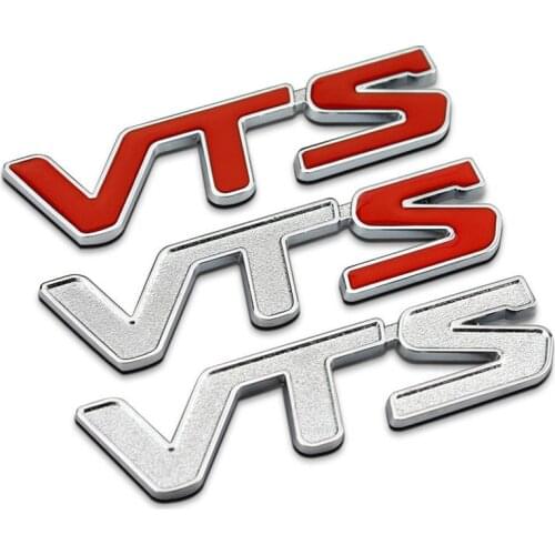 For VTS Logo for Citroen Berlingo C4 Cactus Elysee C4l C5 C2 DS3 DS5 DS4 DS6 C3 Car Emblem Sticker Fender Car Accessories Badge