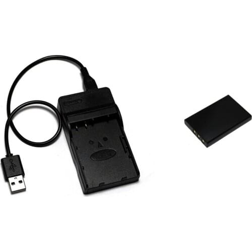 NP-30 NP-30DBA NP30 CNP-30 CNP 30 CNP30 KLIC-5000 FNP60 Battery+USB Charger for Casio QV-R3, QVR3, R3, QV-R4, QVR4, R4