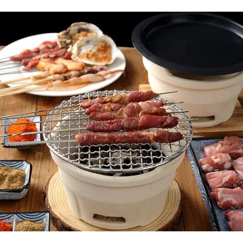 Japanese-Style Clay Stove Small Oven Old-Fashioned Stove Barbecue Barbecue Pottery Clay Hot Carbon Roast Charcoal Stove