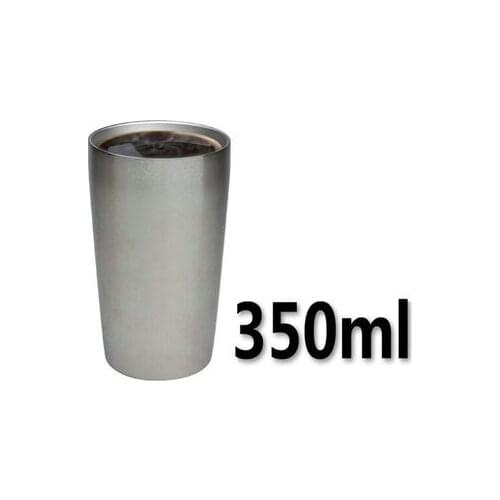 350ML-430ML Japanese style Double-deck cocktail cup highball glass stainless steel cup golf large drinking glass