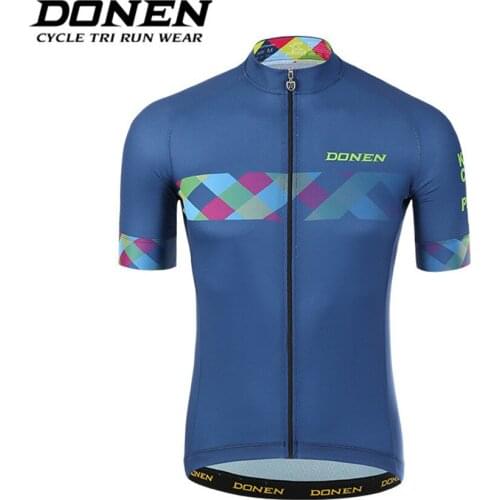 DONEN Summer Style cycling set Bicycle Quick Drying Short Men Cycling jersey cycling bib shorts Maillot Ropa Ciclismo jersey