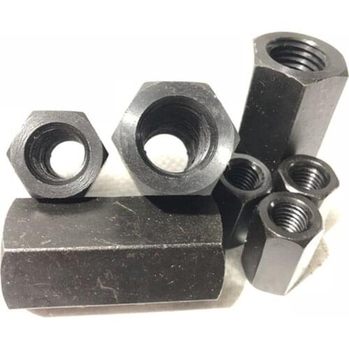 M6 M8 M10 M12 M14 M16 10.9 level carbon steel quenching hexagon nuts hex heighten thicken lengthen pressure plate connection nut
