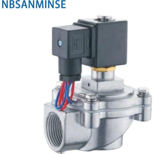 NBSANMINSE QA - Z -20J /25J Replaced ASCO Pulse Jet Valve G 3/4 1 inch Double Diaphragm Valve Clean Air Solenoid Low Pressure