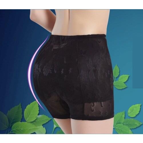 New Low Rise Padded Panties WomenWomen Panty Pad 2PCs Silicone Shapewear Bum Butt Hip Up Enhancer Underwear Shapewear Gift