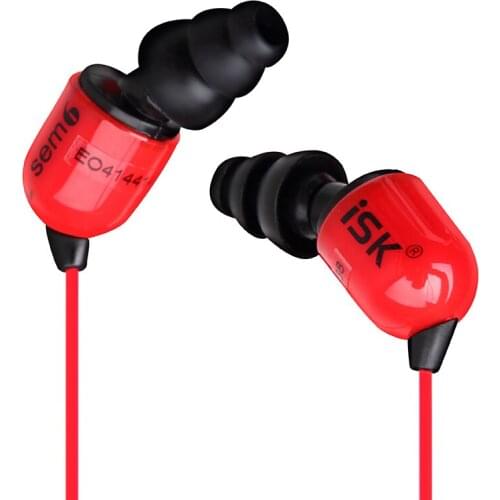 Original ISK SEM6 In Ear Earphone High Quality Professional DJ Monitoring Earbud Deep Bass Recording Studio Headset Auriculares