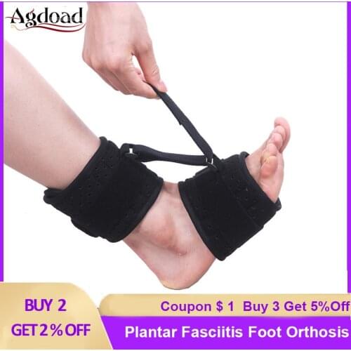 Plantar Fasciitis Foot Orthosis StabilizerNight Splint Drop Foot Posture correction Orthotic Brace Support Pain Relief