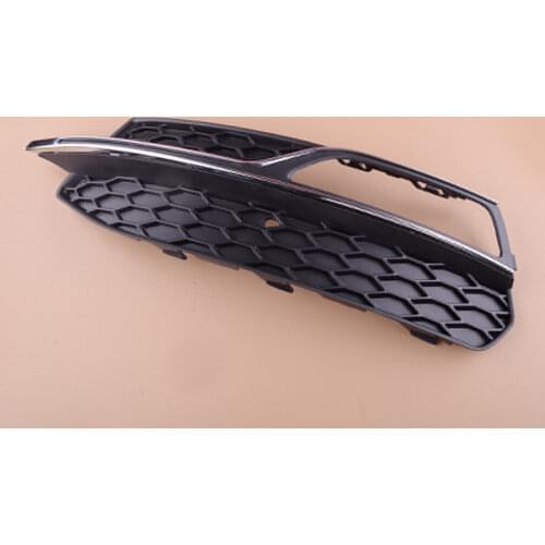 Front Left Bumper Lower Fog Light Lamp Grill Grille Cover Fit for Audi A3 S3 S-Line 2013 2014 2015 2016 8V3807681 8V3807681G