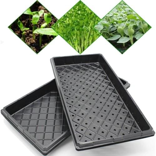 Seed Sowing Flats Garden Greenhouse Tools Plant Flower Pots Multifunctional Seedling Cells Seeding Tray Plastic Nursery Grow Box