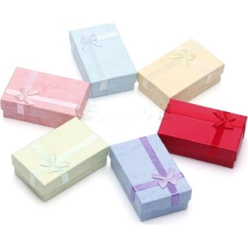 Jewellery Gift Box Pendant Case Diaplay For Ring Earring Necklace Watch Jewelry Gift Packaging Paper Box Jewellery Organizer