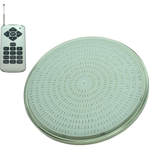 Resin Filled Pool Light 18W 24W 42W RGB Spotlight LED Piscine Lumiere Underwater Lighting IP 68 with Remote Warm Cool White