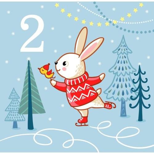 Christmas Bunny Metal Cutting Dies Layering Die Embossing Cuts Scrapbook Paper Craft Knife Mould Blade Punch Stencils Dies