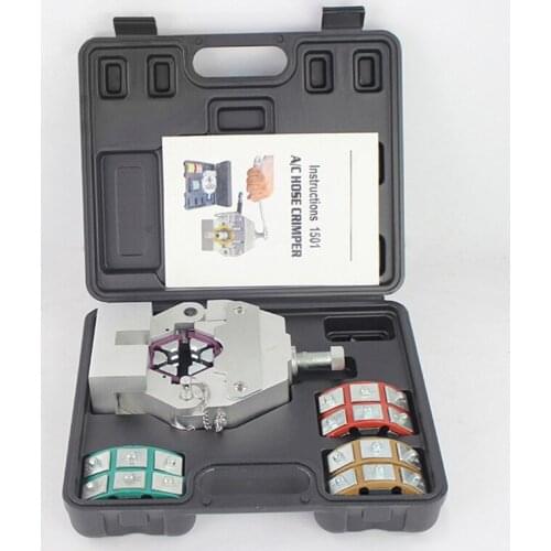 Manual A/C Hose Crimper Kit Mechanical 71550 Air Conditioning Press Hose Crimping Pliers Handheld Hose Crimping Repaire Tool