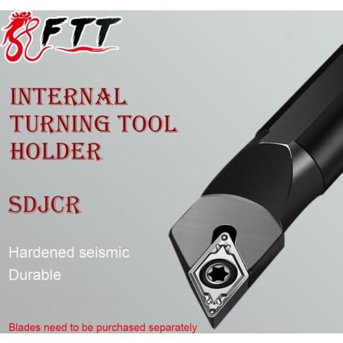 S08K-SDJCR07 S16Q-SDJCR07 S20R-SDJCR11 Internal Turning Tool Holder CNC Boring Bar Lathe Accessorie For DCMT/DCGT Carbide Insert