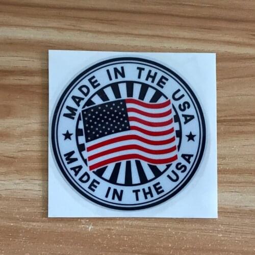 Made in the USA style Car sticker scratch HellaFlush reflective stickers for Ford Honda Toyota Mitsubishi Nissan accessories