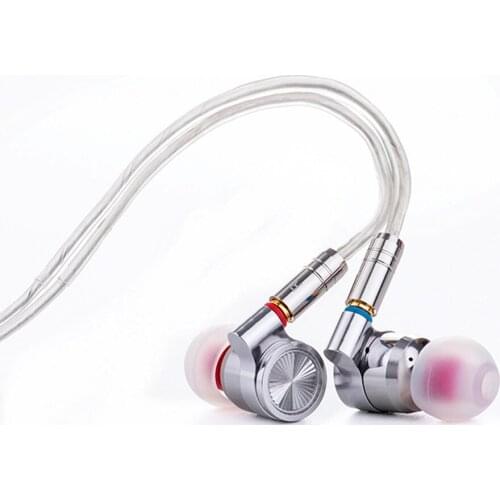 Tinhifi T4 10mm CNT Dynamic Driver In Ear Earphone HIFI Bass Earphone Metal 3.5mm Earphone Earbud With MMCX Cable TIN P1 P2 T3