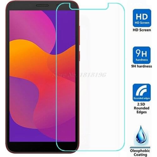 Tempered Glass For Huawei Honor 9S DUA-LX9 Screen Protector Phone Front Film On Huawei Y5p Screen Protective Glass Film 5.45"