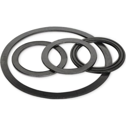10 lot 2.5 inch Yihui casting manufacture of Graphite products Graphite Sealing Gasket for Making Jewelry