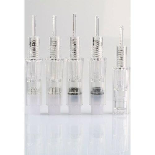 Tattoo Pen Artmex V7 10pcs Disposable Cartridge Needle 9/12/36/42/Nano/P18 For Semi-Permanent Makeup Tattoo Eyebrow Eyeliner LIP