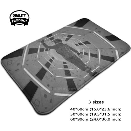 2001 A Space Iv Comfortable Door Mat Rug Carpet Foot Pad Space 2001 Kubrick Stanley Stanley Kubrick Classic Movie Film Cinema