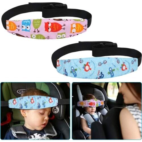 Baby Stroller Accessories Baby Pillow For Car Newborn Stroller Sleeping Aid Head Band Infant Car Safety Seat Sleep Positioner