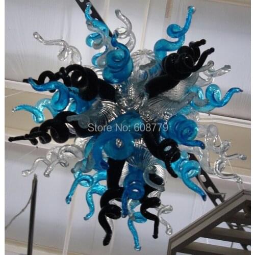 Free Shipping Cheap Modern Style Hand Blown Art Glass Chandelier
