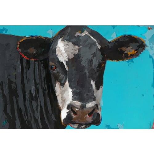 Bull cow Zodiac The wooden puzzle 1000 pieces ersion jigsaw puzzle white card adult childrens educational toys