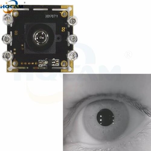 HQCAM USB BW Black and white narrow band 850nm face recognition iris recognition custom wide dynamic AR0130 camera module