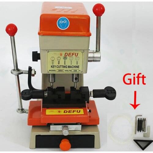 CHKJ Vertical Key Duplicating Machine DEFU 368A Key Duplicating Machine For Making Car Keys End Milling Locksmith Supplies Tools
