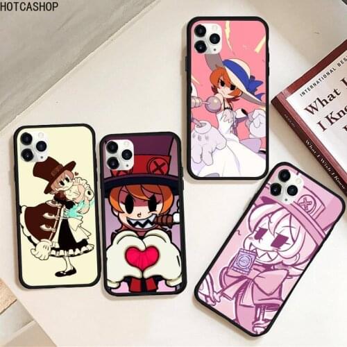 Cartoon cute Skullgirls Peacock Phone Case Rubber for iPhone 12 pro max mini 11 pro XS MAX 8 7 6 6S Plus X 5S SE 2020 XR case