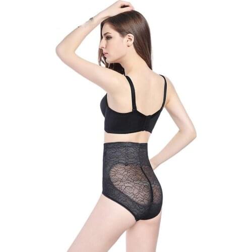 New Women Underwear Lace Slimming Body ShaperWear High Waist Abdomen Butt-lifting Cincher Briefs
