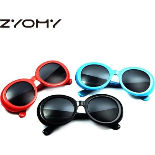 Q ZYOMY Goggles Men Women Eyewear Small Frame Brand Designer Unisex Sunglasses Round Oculos de sol Gafas Driving Glasses UV400