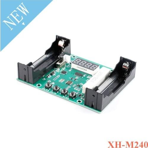 XH-M240 18650 Lithium Battery Capacity Tester Board MAh MWh Digital Measurement Power Detector Module Electronic Load Monitor