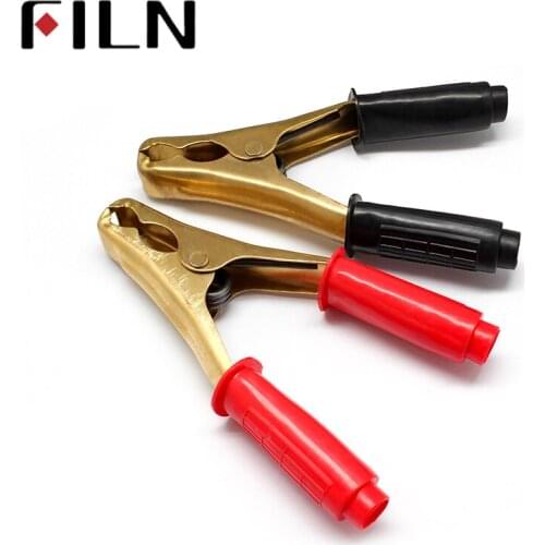 148mm 200A Pure Copper Power Charging Car Van Battery Clamp Alligator Clamp