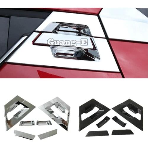 For TOYOTA C-HR CHR 2017 2018 2019 2020 Car Sticker Styling Detector Frame Panel Lamp Trim ABS Chrome Rear Door Handle+Bowl 6pcs