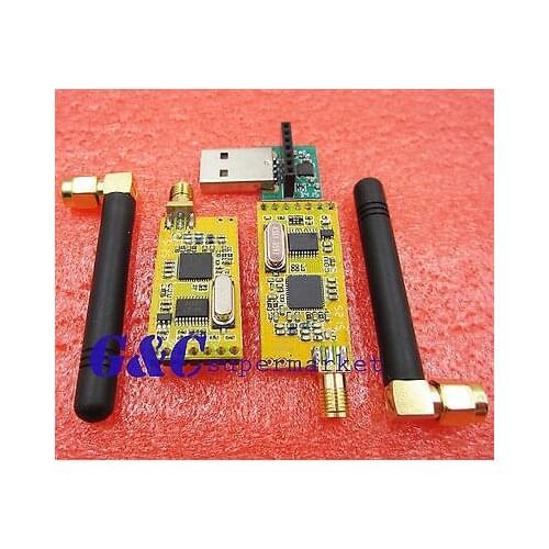 APC220 Wireless RF serial Data Modules With Antennas USB Converter diy electronics
