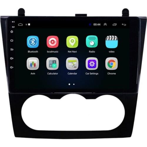 9'' Car Stereo Radio GPS Navigation WIFI Mirror Link FM 1+16GB For Nissan Teana Altima Manual A/C 2008-2012