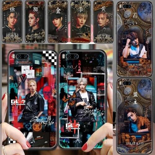 Stray Kids Hwang hyunjin Phone case For Xiaomi Mi Max Note 3 A2 A3 8 9 9T 10 Lite Pro Ultra black fashion shell 3D waterproof