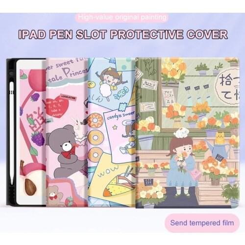 GESCAS Ipad Case For Ipad Air 4 Case Air 1 2 Protective Case For Ipad Pro 11 Case 2020 Lovely Tablet Accessories Ipad Case