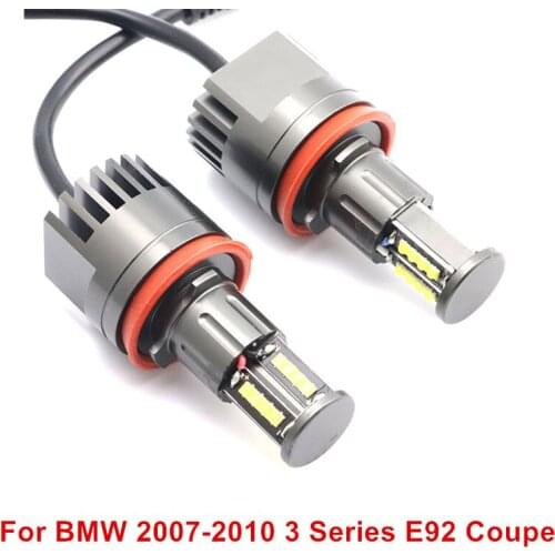 For BMW 2007-2010 3 Series E92 Coupe LED angel eyes light IP65 Day light LED Marker 6000K Ultra Bright High Power