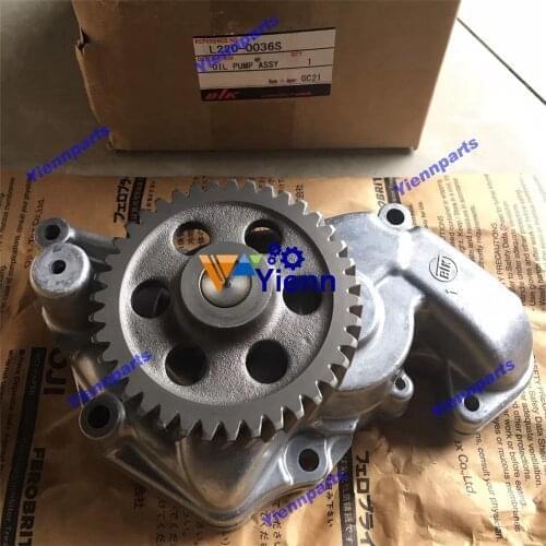 For Mitsubishi 4M51Oil Pump ME221756 Excavator Forklift Tractor Diesel Engine Repair Parts