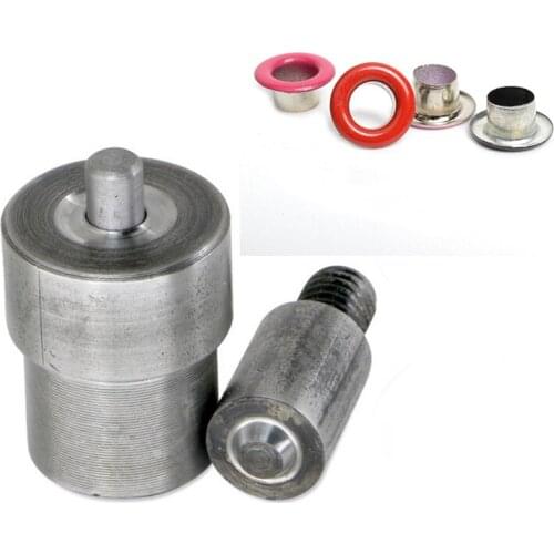 5mm Garment Eyelet Hand Puncher Machine Mold Set Shoes Bags Belts Garment Leather Craft Round Eyelet Punch Set Sewing Tools