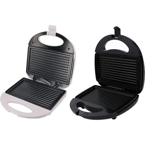 Electric Grill for Steak Hamburger Bread Oven Breakfast Machine White