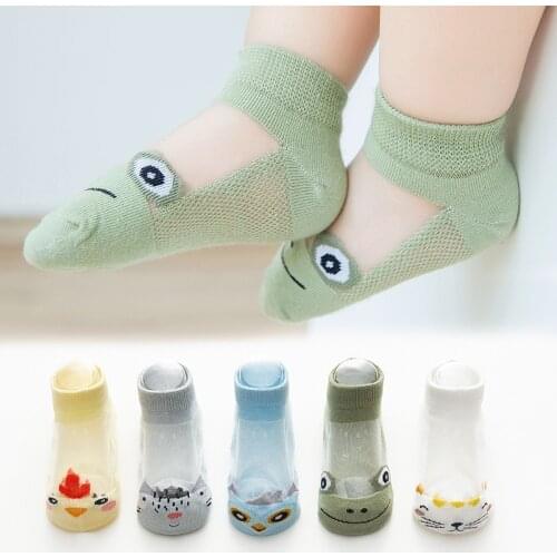 Baby Socks Infant Baby Socks for Girls Cotton Mesh Seamless Newborn Boy Toddler Socks 5Pairs/lot 0-12Y Baby Clothes Accessories