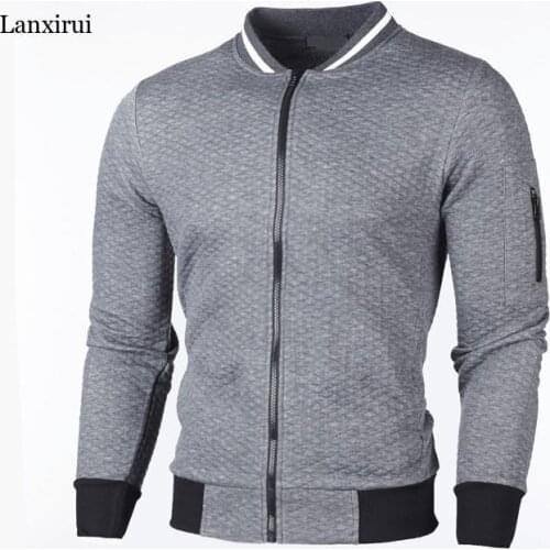 Lanxirui Men's Zip Hoodies