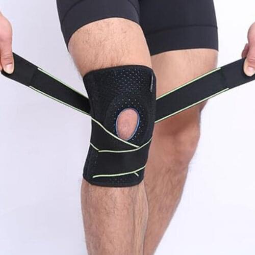 Hot Selling Elastic Adjustable Safety Guard Strap Support Brace Kneepad Patella Knee Pads