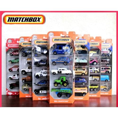 Matchbox Alloy Car Model Toy Toy Car Set Hot Toys Ambulance Vehicle Engineering Vehicle Kids Toys Boys Christmas Toys Car Toy