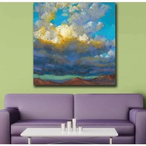 Fashion Oil Painting Summer-Sky Pop Art Paiting Home Decor On Canvas Modern Wall Art Canvas Print Poster Canvas Painting