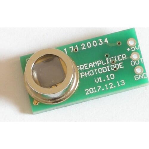 2 PCS Photodiode Amplifier Module Light Intensity Detection Module Illuminometer